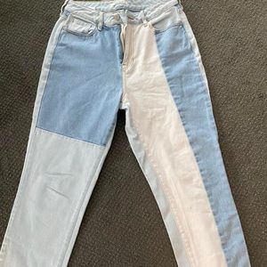 PACSUN Eco Hopper Patch Mom Jeans